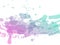 Vector Brush Stroke. Abstract Fluid Splash. Isolated Splash on White Backdrop. Sale Banner Brushstroke. Gradient Paintbrush.