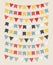 Vector bunting party flags
