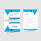 vector business card and letterhead design