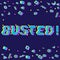 Vector busted pixel gltich