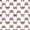 Vector butterflies seamless pattern. Abstract background. Graphic insect