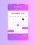 Vector Calendar App UI Concept