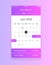 Vector Calendar App UI Concept