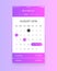 Vector Calendar App UI Concept
