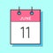 Vector Calendar Icon