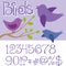 Vector Card With Birds