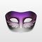 Vector Carnival Masquerade Party Mask Isolated