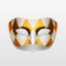 Vector Carnival Masquerade Party Mask Isolated