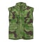 Vector Cartoon Camouflage Down Vest