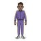 Vector Cartoon Character - Afroamerican Man in Sport Suit and Running Shoes