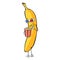 Vector Cartoon Character - Banana with Popcorn and 3d-Glasses