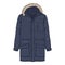 Vector Cartoon Dark Blue Parka Jacket