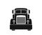 Vector Cartoon Dump Truck Icon. Tipper truck. Vector Cartoon Dump Truck. vector illustration. American truck. Semi Truck