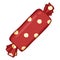 Vector Cartoon Illustration - Candy in Red Dotted Package