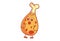 Vector Cartoon Illustration Of Cute Chicken