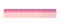 Vector cartoon pink rectangular ruler