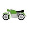 Vector Cartoon Simple Motorcycle