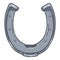 Vector Cartoon Steel Horseshoe Illustration