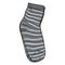 Vector Cartoon Striped Gray Socks