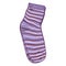 Vector Cartoon Striped Purple Socks