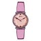 Vector Cartoon Womens Wrist Watch