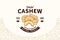 Vector cashew logo