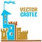 Vector castle.