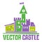 Vector castle.