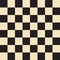 Vector chess field in black and beige colors. Seamless texture