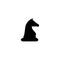 vector chess piece set for logo design,knight icon illustration