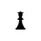 vector chess piece set for logo design,queen icon illustration