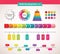 Vector children pyramid for infographic. child development.