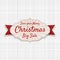 Vector Christmas big Sale festive Label Element