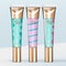 Vector Christmas Collection or Seasonal Gifting Lip Gloss Tube with Swirl Lip gloss