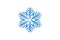 Vector Christmas snowflake icon artwork image