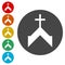 Vector church icon