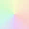 Vector circular gradient in muted rainbow colors