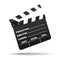 Vector clapboard