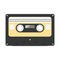 Vector of classical cassette tape