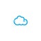 vector cloud technology logo template illustration