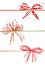 Vector collection gift bows