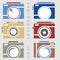 Vector collection of photography logo templates. Photocam logotypes. Photography vintage badges and icons. Photo labels.