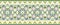 Vector colored seamless Byzantine border, frame. Endless Greek pattern, Drawing of the Eastern Roman Empire.