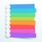 Vector Colorful Banner Steps Infographic List 1 to 8