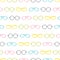 Vector colorful glasses accessories stripes seamless pattern.