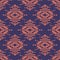 Vector colorful seamless decorative ethnic pattern