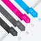 Vector colorfully template. Four clean arrows with place for you