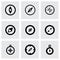 Vector compass icon set