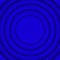 Vector Concentric Blue Circle. Blue Background.