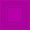 Vector Concentric Purple Square. Background.